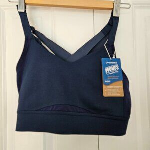Brooks Drive Interlace Sports Bra Black Size 34DD/E